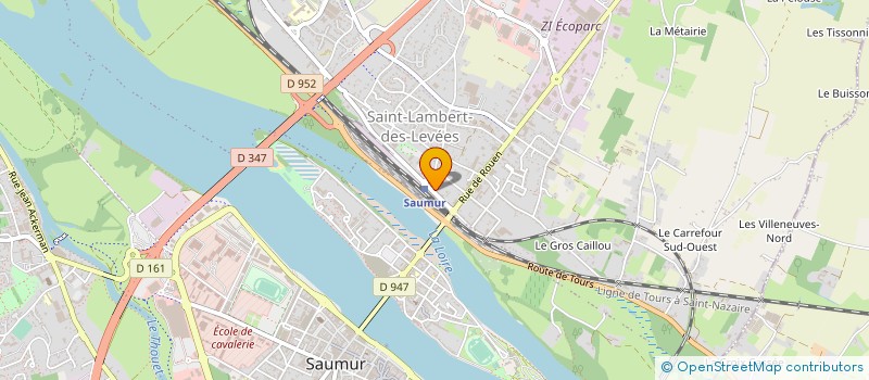 localisation de l'entreprise MONSIEUR NICOLAS GRIFFET  SAUMUR