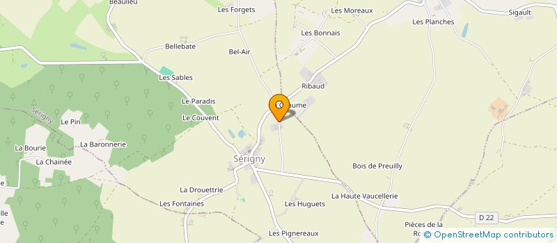 localisation de l'entreprise MONSIEUR NICOLAS GRIMARD  MONDION