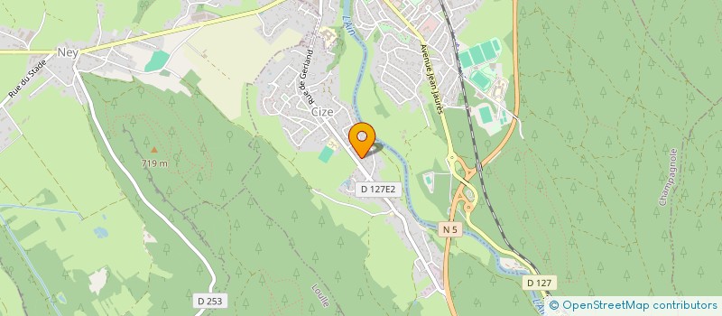 localisation de l'entreprise MONSIEUR NICOLAS GRIS  MONTROND