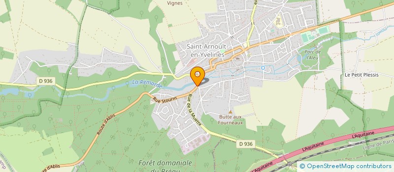 localisation de l'entreprise MONSIEUR NICOLAS GRIVOT  SAINT-ARNOULT-EN-YVELINES