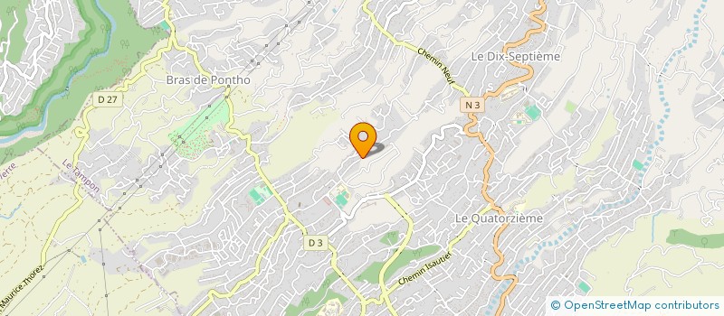 localisation de l'entreprise MONSIEUR NICOLAS GRONDIN  LE TAMPON