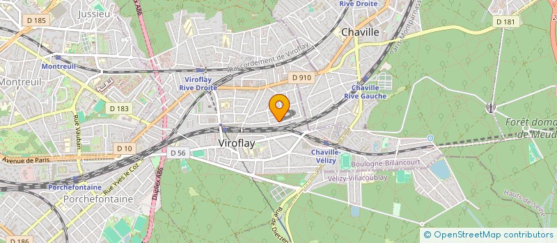localisation de l'entreprise MONSIEUR NICOLAS GROS à VIROFLAY