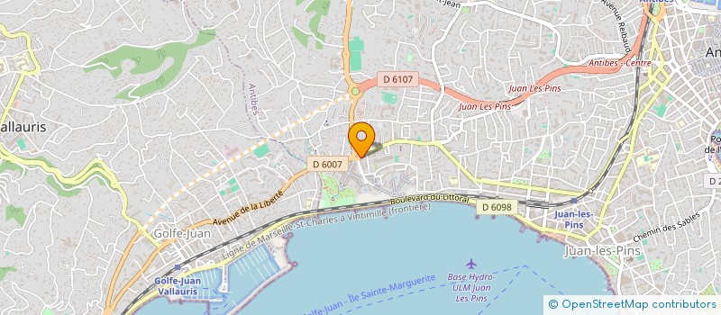 localisation de l'entreprise MONSIEUR NICOLAS GROS à ANTIBES