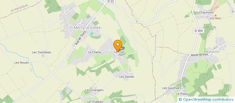 localisation de l'entreprise MONSIEUR NICOLAS GROS  MERRY-LA-VALLEE