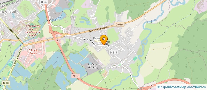 localisation de l'entreprise MONSIEUR NICOLAS GROSJEAN  ROYE