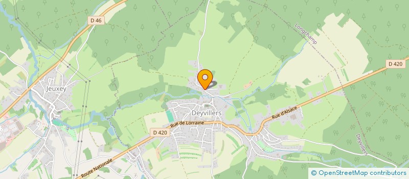 localisation de l'entreprise MONSIEUR NICOLAS GROSSI  DEYVILLERS