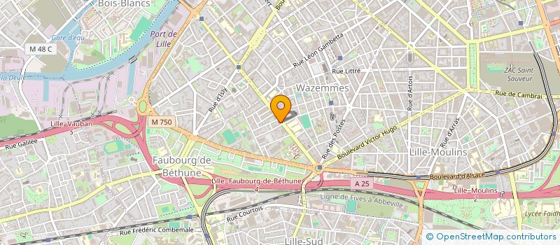 localisation de l'entreprise MONSIEUR NICOLAS GROSSIN à LILLE