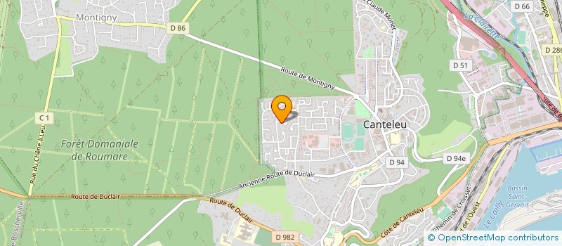 localisation de l'entreprise MONSIEUR NICOLAS GRUEL  MONTIGNY