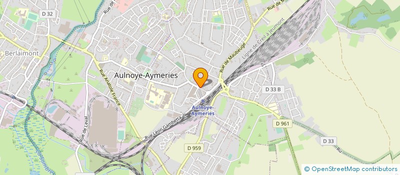 localisation de l'entreprise MONSIEUR NICOLAS GRUMIAUX  AULNOYE-AYMERIES