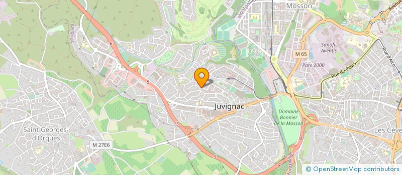 localisation de l'entreprise MONSIEUR NICOLAS GUAZZAGALOPPA à JUVIGNAC