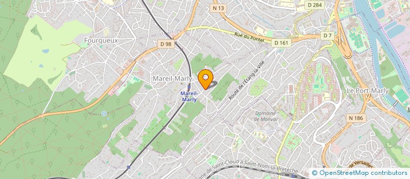 localisation de l'entreprise MONSIEUR NICOLAS GUBIAN  MAREIL-MARLY