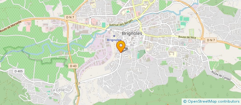 localisation de l'entreprise MONSIEUR NICOLAS GUEDIH à BRIGNOLES