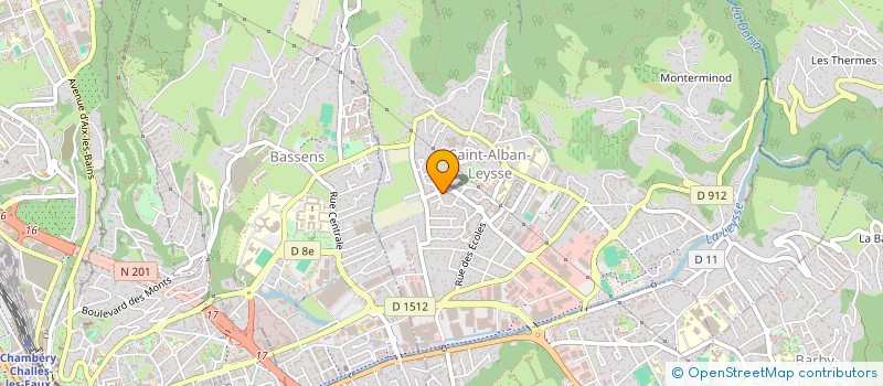 localisation de l'entreprise MONSIEUR NICOLAS GUEGUEN  SAINT-ALBAN-LEYSSE