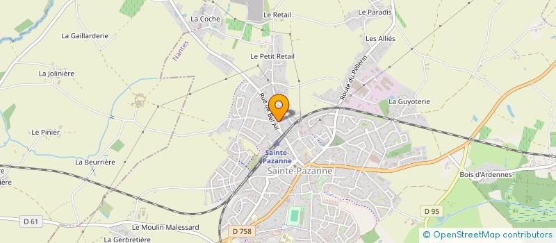 localisation de l'entreprise MONSIEUR NICOLAS GUEHERY à SAINTE-PAZANNE