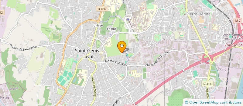 localisation de l'entreprise MONSIEUR NICOLAS GUEPPE  SAINT-GENIS-LAVAL