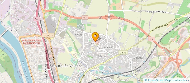 localisation de l'entreprise MONSIEUR NICOLAS GUERDNER à BOURG-LES-VALENCE