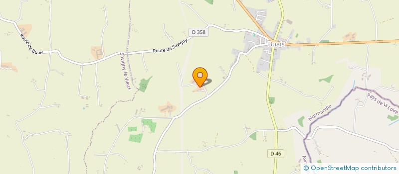 localisation de l'entreprise MONSIEUR NICOLAS GUERIN  SAVIGNY-LE-VIEUX