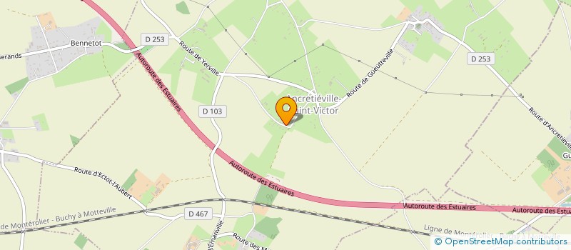 localisation de l'entreprise MONSIEUR NICOLAS GUERIN à ANCRETIEVILLE-SAINT-VICTOR