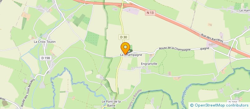 localisation de l'entreprise MONSIEUR NICOLAS GUERIN  FORMIGNY LA BATAILLE