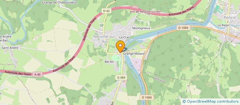 localisation de l'entreprise MONSIEUR NICOLAS GUERIN  NEUVILLE-SUR-AIN