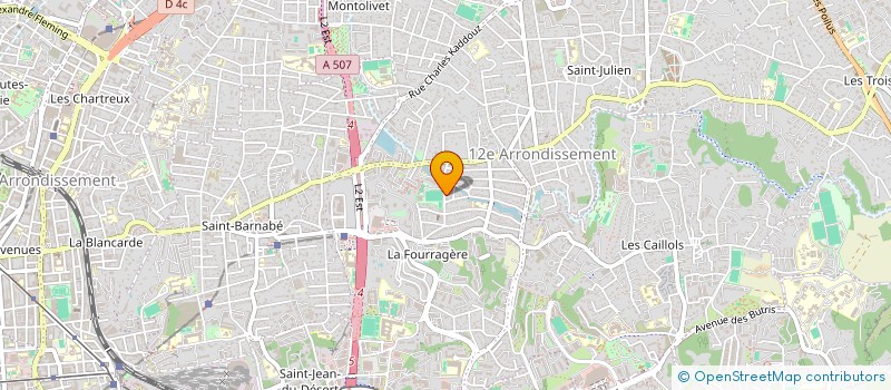 localisation de l'entreprise MONSIEUR NICOLAS GUERITAINE à MARSEILLE