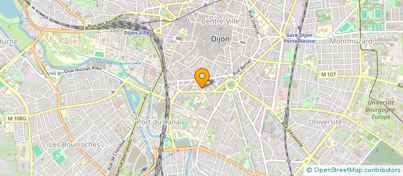 localisation de l'entreprise MONSIEUR NICOLAS GUERNIC  DIJON