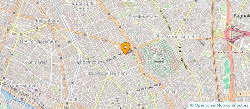 localisation de l'entreprise MONSIEUR NICOLAS GUICHARD  PARIS