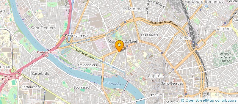 localisation de l'entreprise MONSIEUR NICOLAS GUIET  TOULOUSE