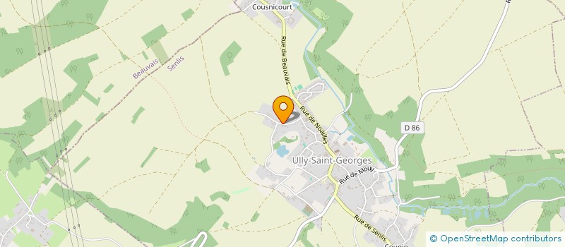 localisation de l'entreprise MONSIEUR NICOLAS GUILBERT  ULLY-SAINT-GEORGES