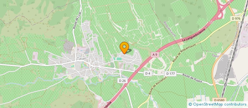 localisation de l'entreprise MONSIEUR NICOLAS GUILLARD  TAVEL