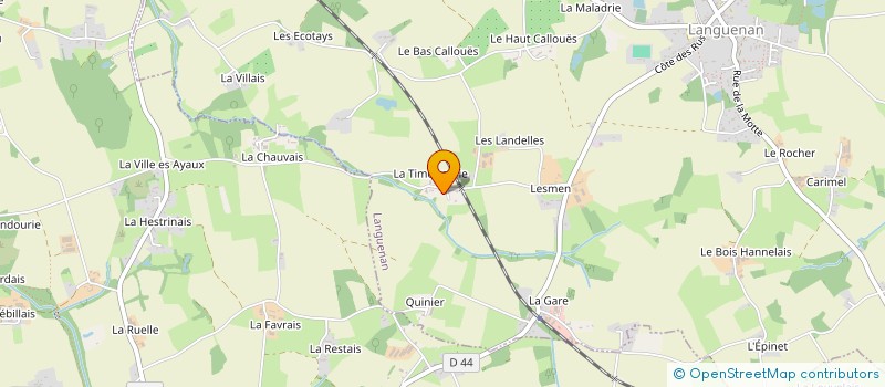 localisation de l'entreprise MONSIEUR NICOLAS GUILLAUME IG TAVERNIER  LANGUENAN