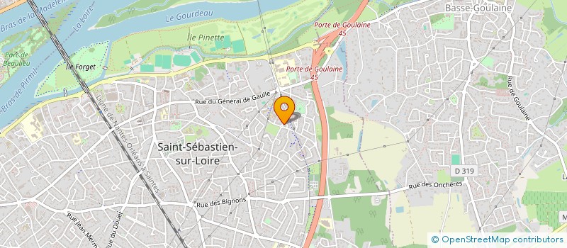 localisation de l'entreprise MONSIEUR NICOLAS GUILLAUSSEAU à SAINT-SEBASTIEN-SUR-LOIRE