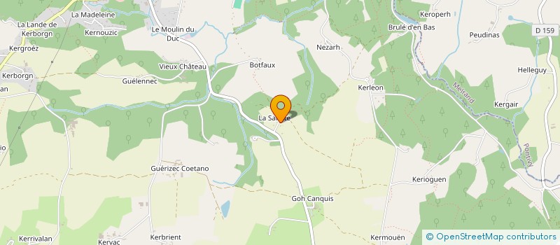 localisation de l'entreprise MONSIEUR NICOLAS GUILLEMOT  BUBRY