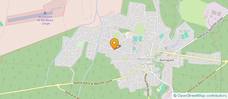 localisation de l'entreprise MONSIEUR NICOLAS GUILLEN  MARTIGNAS-SUR-JALLE