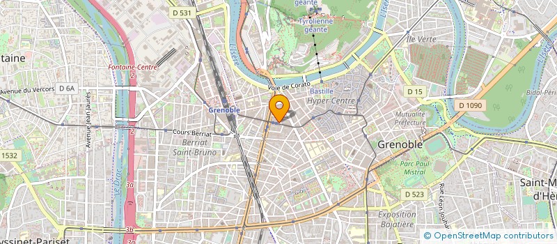 localisation de l'entreprise MONSIEUR NICOLAS GUILLON à GRENOBLE