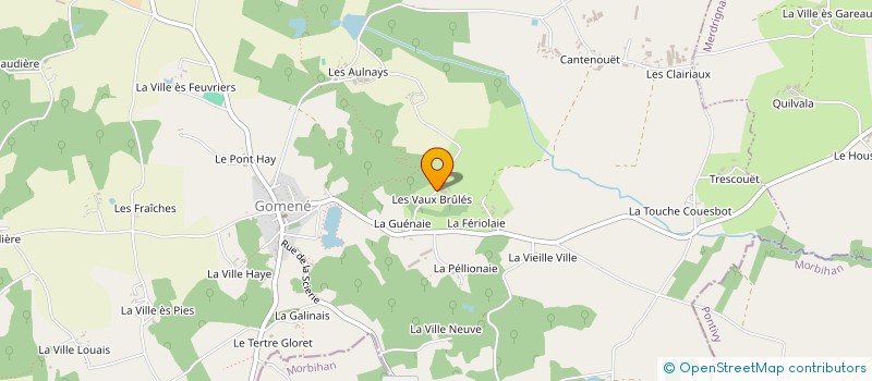 localisation de l'entreprise MONSIEUR NICOLAS GUILLOT à GOMENE