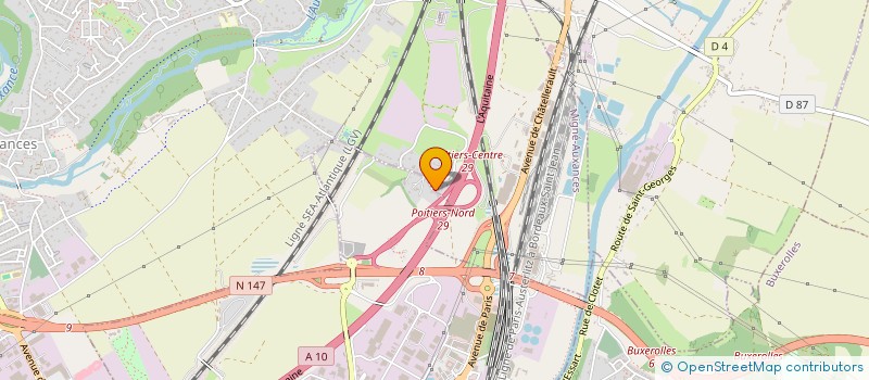 localisation de l'entreprise MONSIEUR NICOLAS GUILLOTEAU  MIGNE-AUXANCES