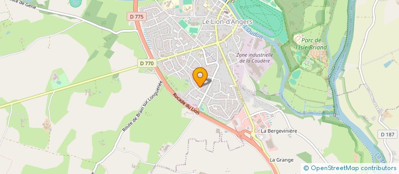 localisation de l'entreprise MONSIEUR NICOLAS GUILLOU  LE LION-D'ANGERS