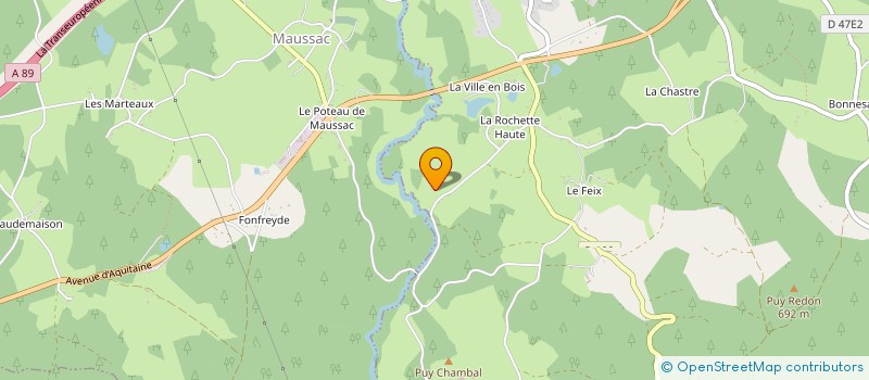 localisation de l'entreprise MONSIEUR NICOLAS GUILLOUX  COMBRESSOL