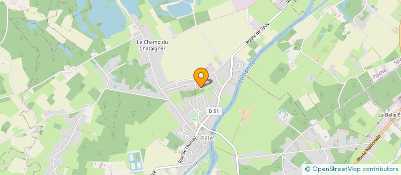 localisation de l'entreprise MONSIEUR NICOLAS GUILLY  FILLE