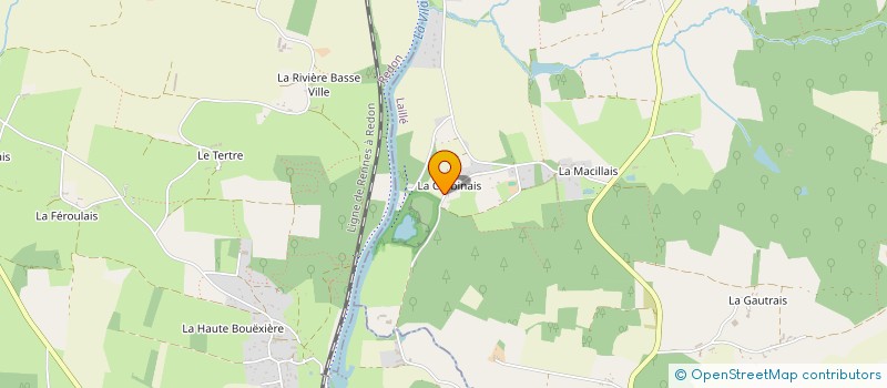 localisation de l'entreprise MONSIEUR NICOLAS GUIOMARD à LAILLE