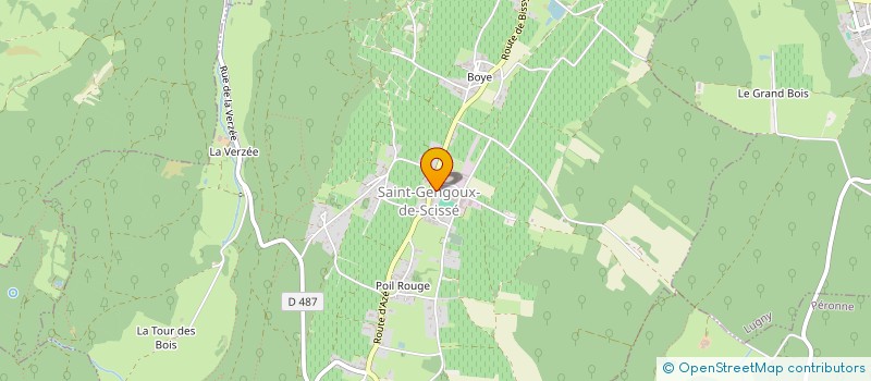 localisation de l'entreprise MONSIEUR NICOLAS GUIRAMAND  MONTBELLET