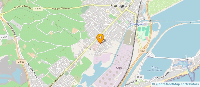 localisation de l'entreprise MONSIEUR NICOLAS GUIRAO à FRONTIGNAN