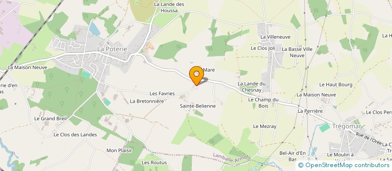 localisation de l'entreprise MONSIEUR NICOLAS GUIRAUD  LAMBALLE-ARMOR