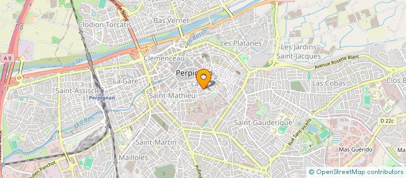 localisation de l'entreprise MONSIEUR NICOLAS GUIRAUD  PERPIGNAN