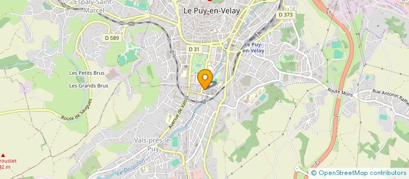 localisation de l'entreprise MONSIEUR NICOLAS GUITON à LE PUY-EN-VELAY