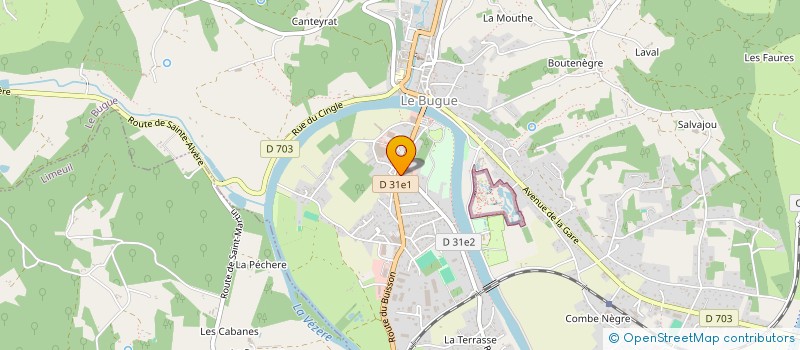 localisation de l'entreprise MONSIEUR NICOLAS GUITTET à SAVIGNAC DE MIREMONT