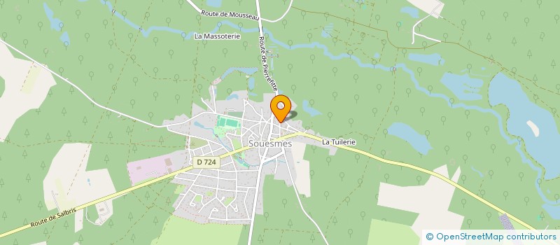 localisation de l'entreprise MONSIEUR NICOLAS GUITTON  SOUESMES