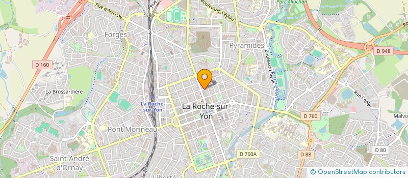 localisation de l'entreprise MONSIEUR NICOLAS GUITTON à LA ROCHE-SUR-YON