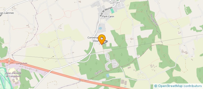 localisation de l'entreprise MONSIEUR NICOLAS GUIVARCH  GARLAN